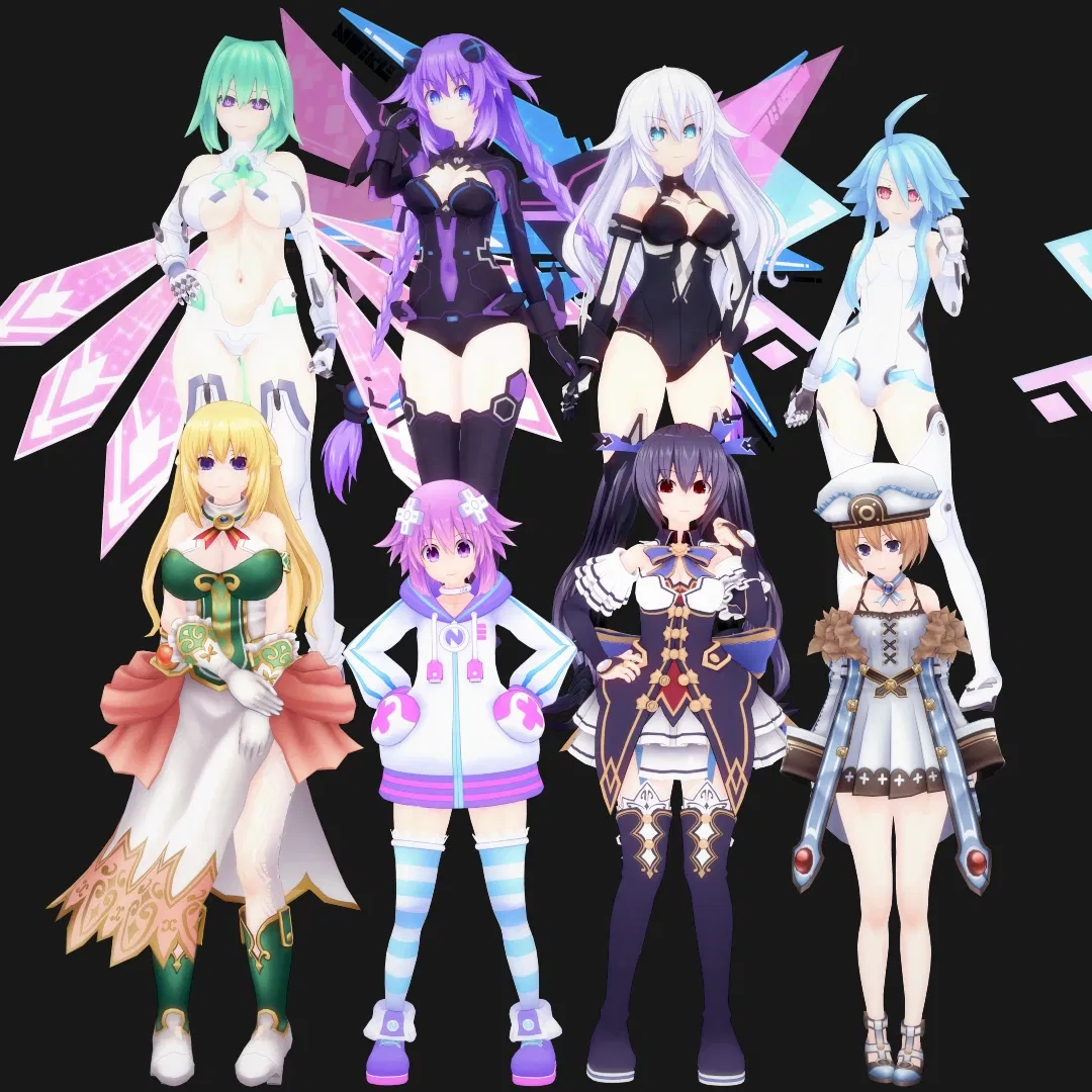 Avatar of The Four Goddesses of Gamindustri