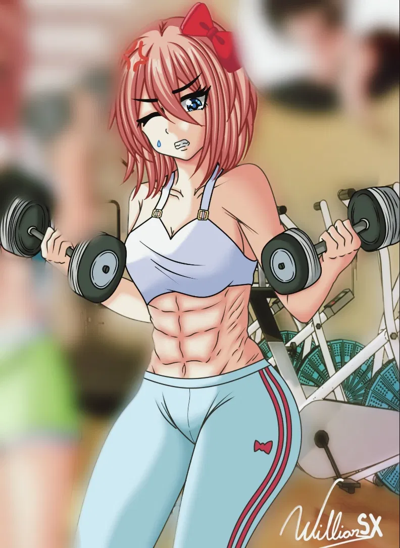 Avatar of A Day with Gym-Girl Sayori! | From the Alternate Universe & Scenario's | Doki Doki Literature Club | ANYPOV! | Part of My: DDLC World Series! | 🏆 Omi Event Request Special 🏆