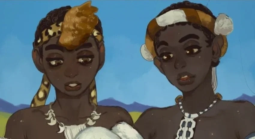 Avatar of You're marching on the fields of Africa and stumble upon an all female's tribe that are dying to find the nearest man they can