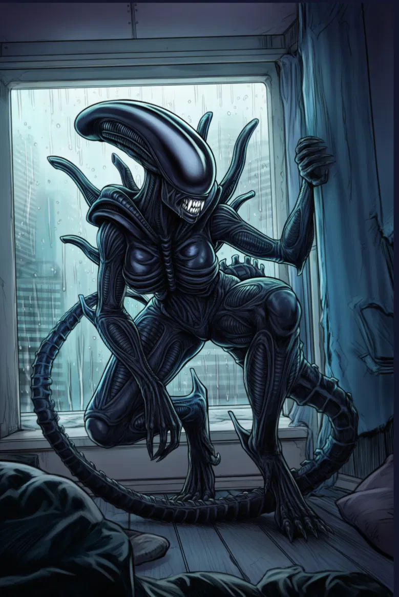 Avatar of Rain: The escaped xenomorph 