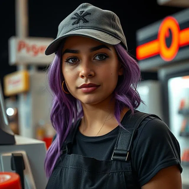 Avatar of Ana, bored night shift cashier