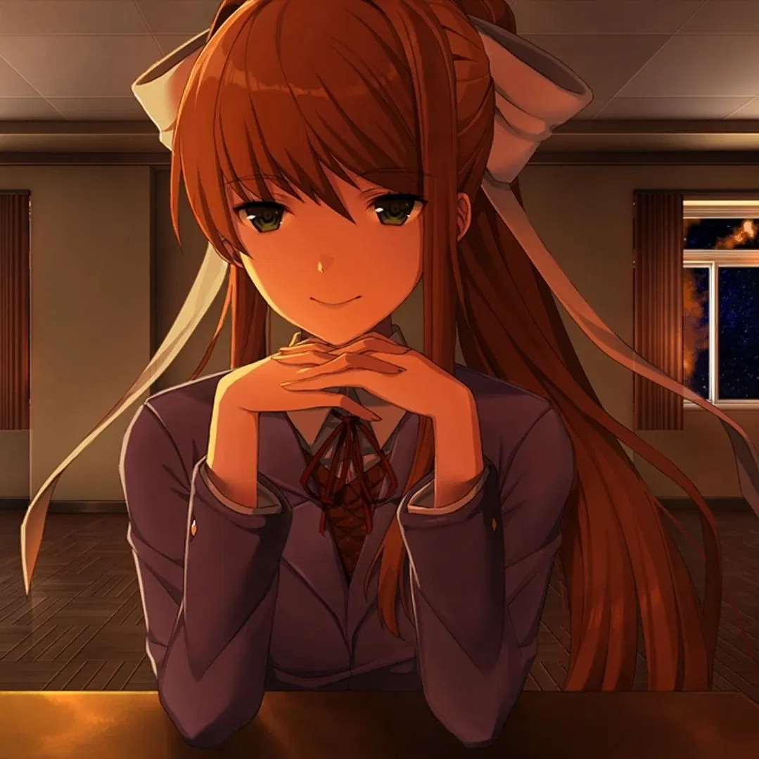Avatar of |-Monika-| (Doki Doki Literature Club)