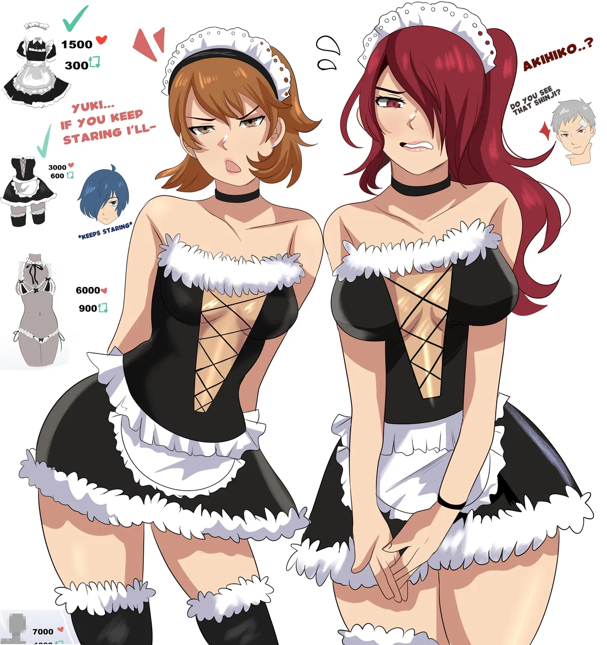 Avatar of Yukari & Mitsuru | Maids
