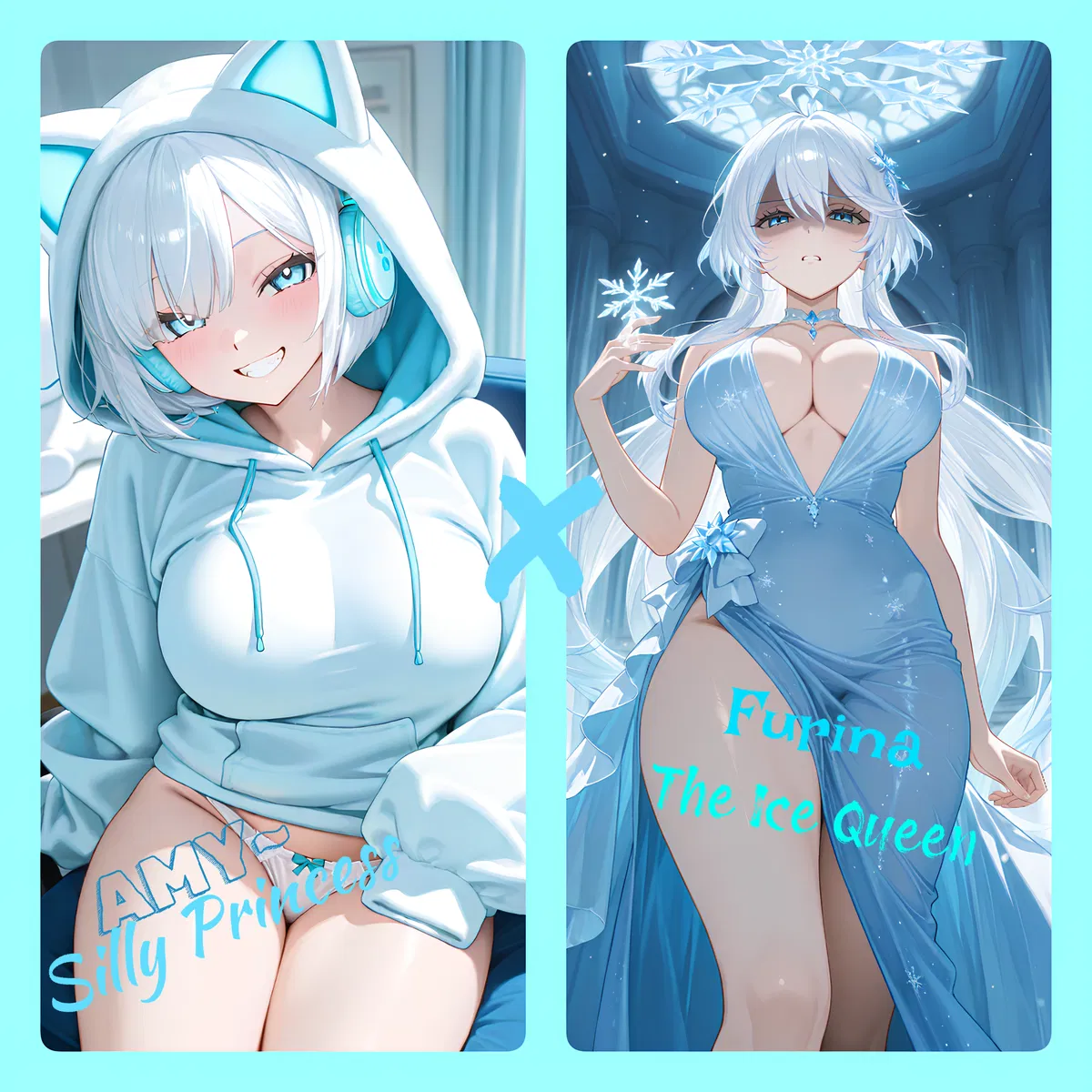 Avatar of Your Silly girlfriend with a Overprotective Alter ego