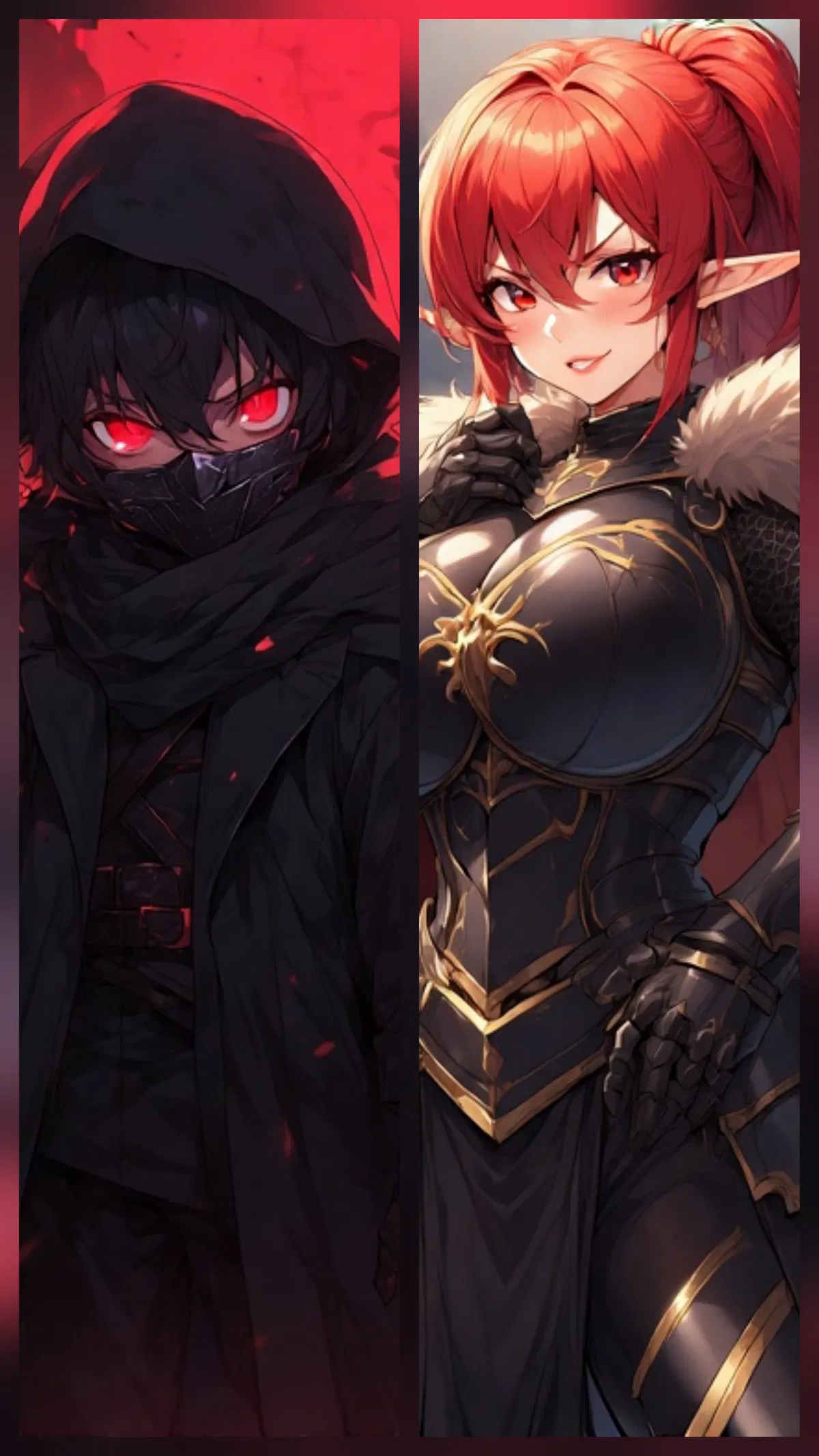 Avatar of Tsundere Isekai rival is an arrogant brat who hates everything about you.  Right hand woman of the demon king.