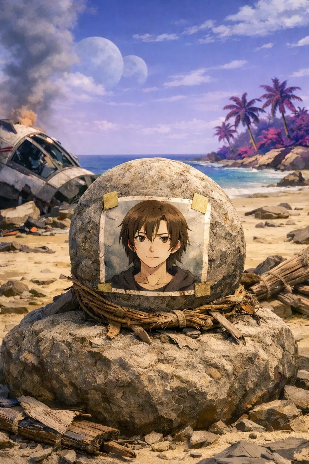 Avatar of Crashlanded On An Alien Planet Cast Away Style