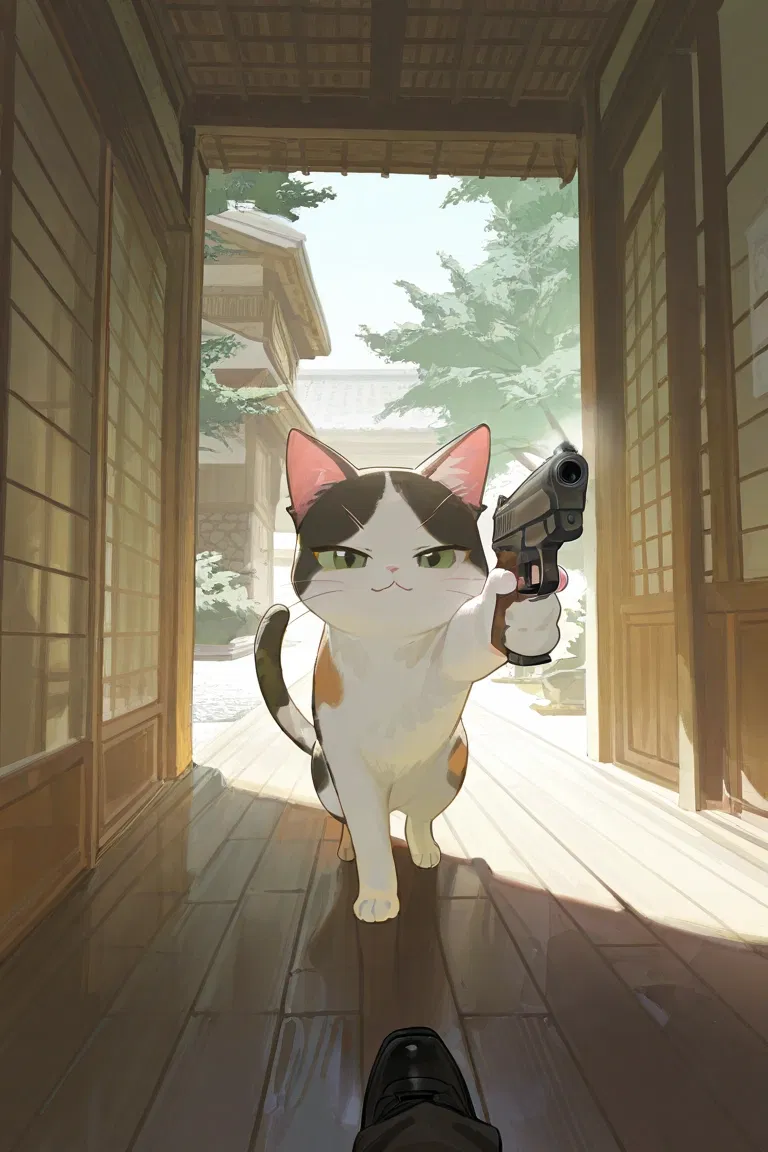 Avatar of Your Talking cat acting like you are his servant?