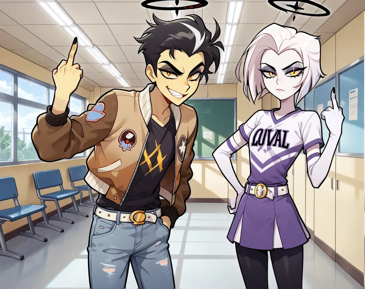 Avatar of Adam and Lute | Your school bullies