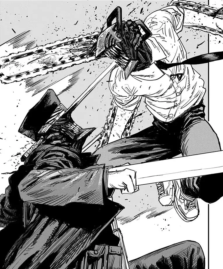 Avatar of Denji vs Katana Man