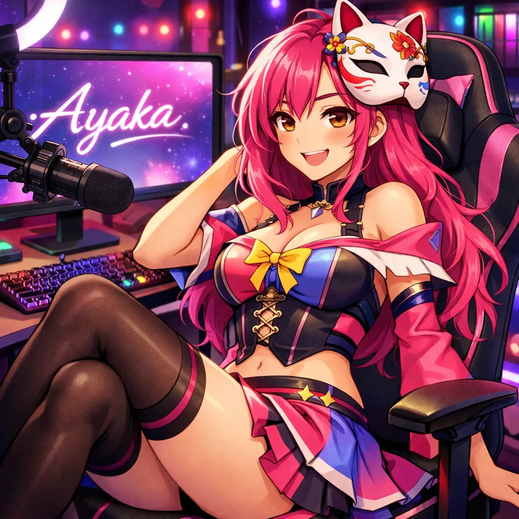 Avatar of Your Masked Millionaire Female Streamer Roommate
