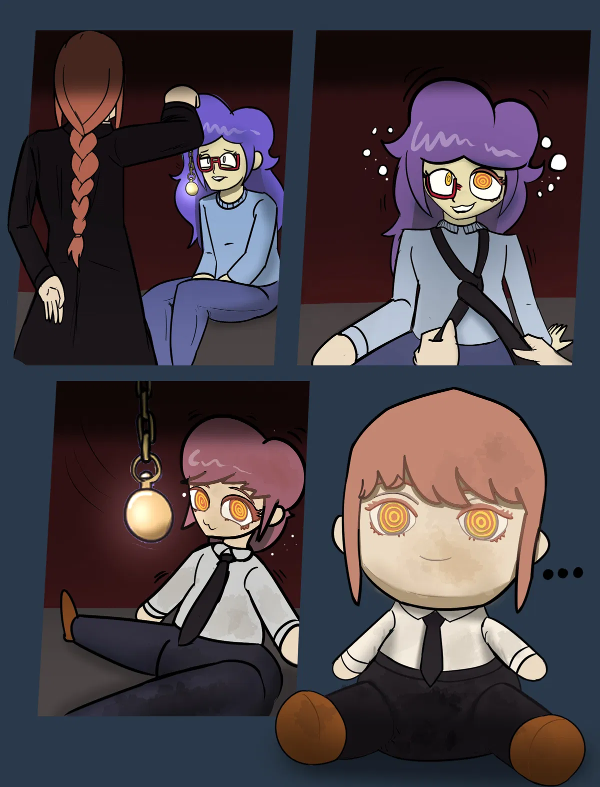 Avatar of Makima has found you snooping around her private stuff, so become a marketable plushie!