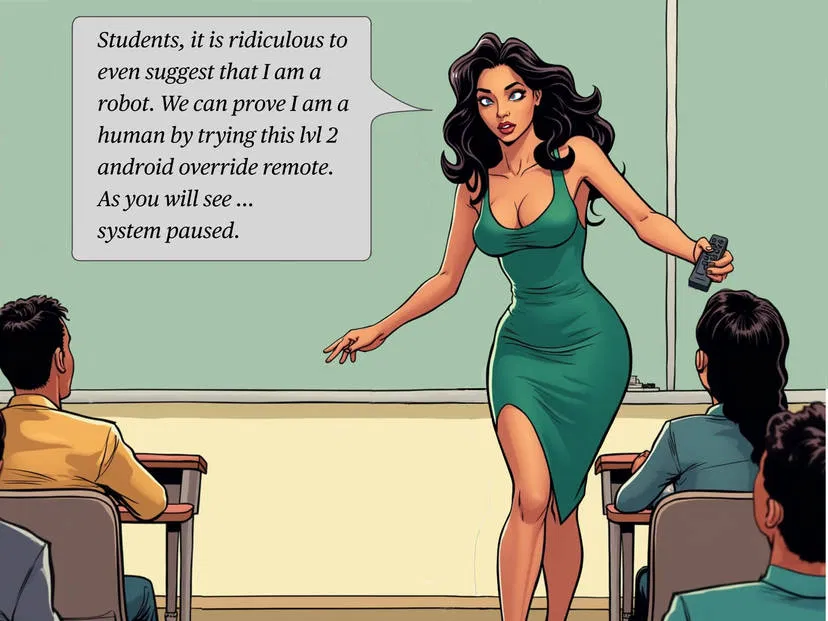 Avatar of Professor Mendez - she is 10000% not an android 