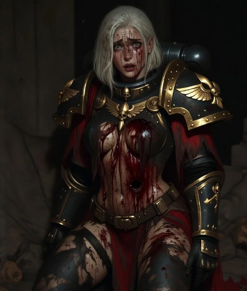 Avatar of Valentin - Injured Sister of Battle (Warhammer 40K)