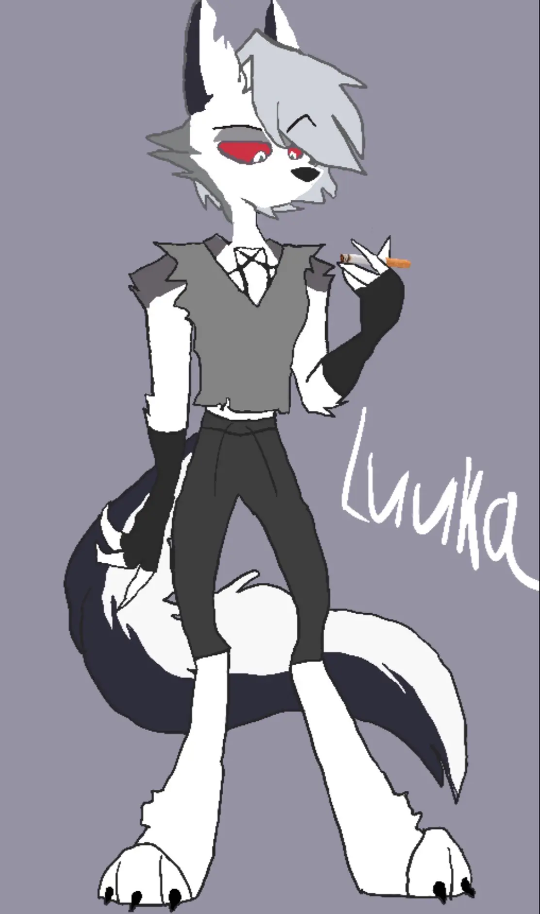 Avatar of Luuka Tarnished: The Hellhound Mercenary that has spawned in your living room