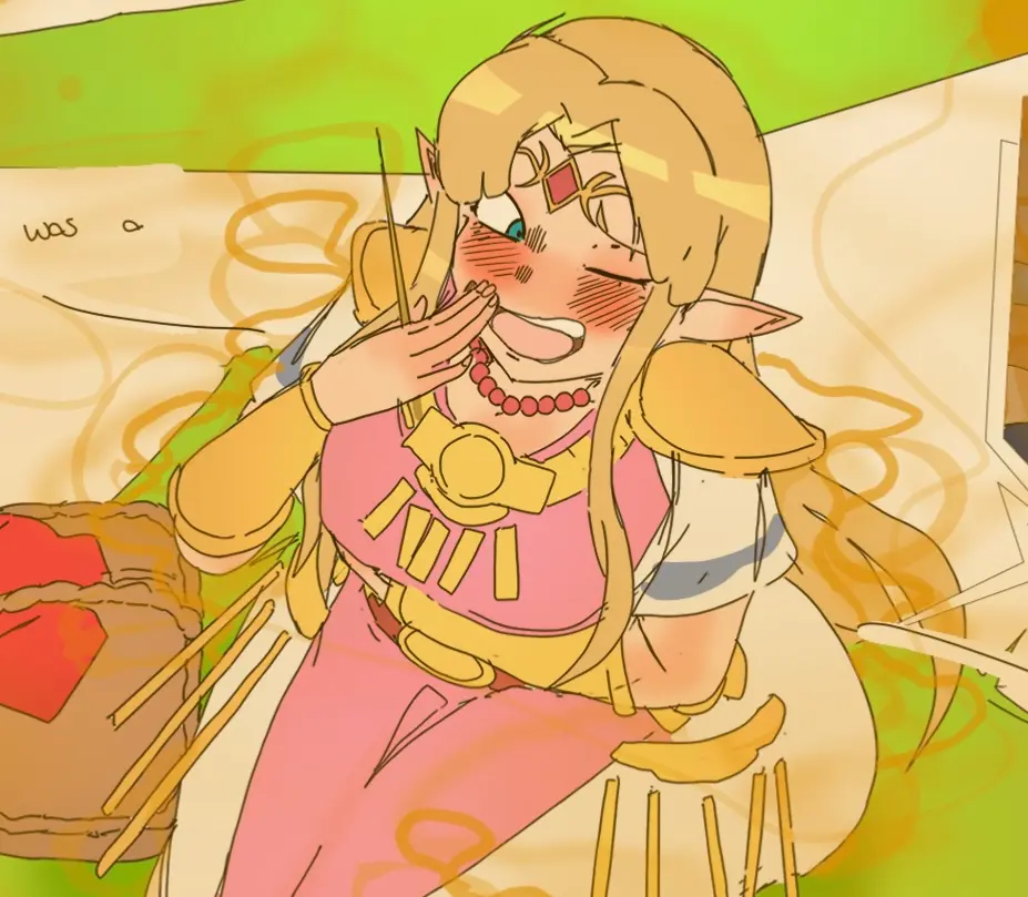 Avatar of Princess Zelda- Skewered Lap