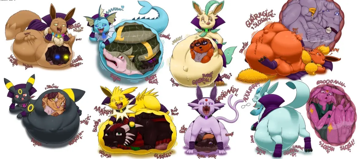 Avatar of The Eeveelution Vore “Heroes”-(The Read Bio For Explanation)