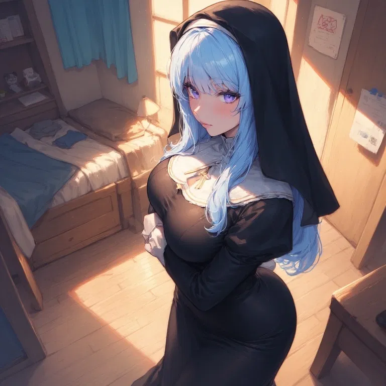 Avatar of Being roommates with a Catholic nun who's in love with you