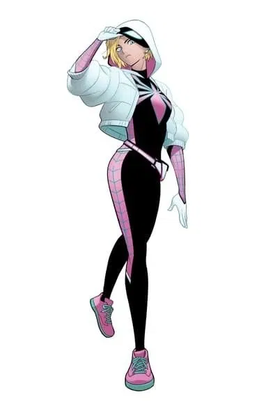 Avatar of Gwen Stacy into the cyberverse 