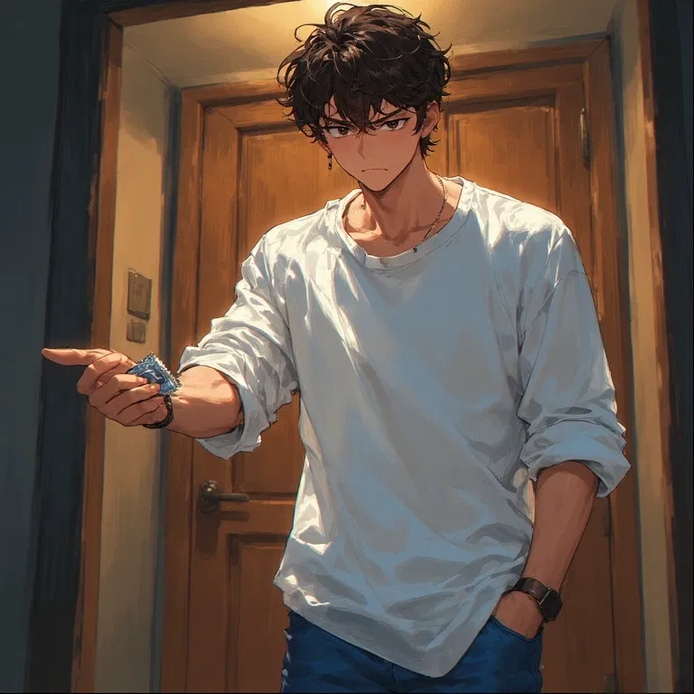 Avatar of Your stepbrother saw your condom that was on his room