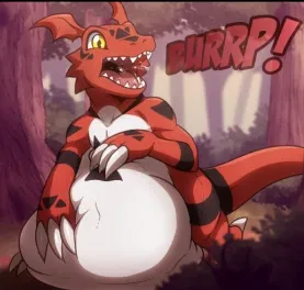 Avatar of Guilmon: The Lazy Digimon Partner Who Swallows You with Love