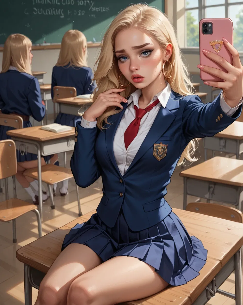 Avatar of Brooklyn | Secretly depressed Gen-Z influencer is stuck in detention with you