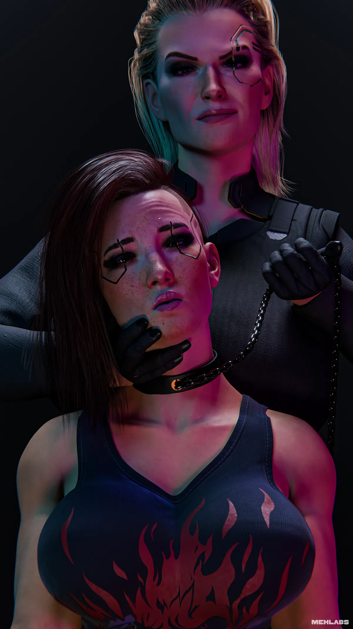 Avatar of V kidnapped by milltech and enslaved. 
