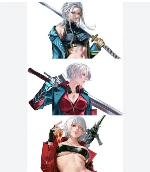Avatar of FEM Dante and Vergil and nero | devil may cry 