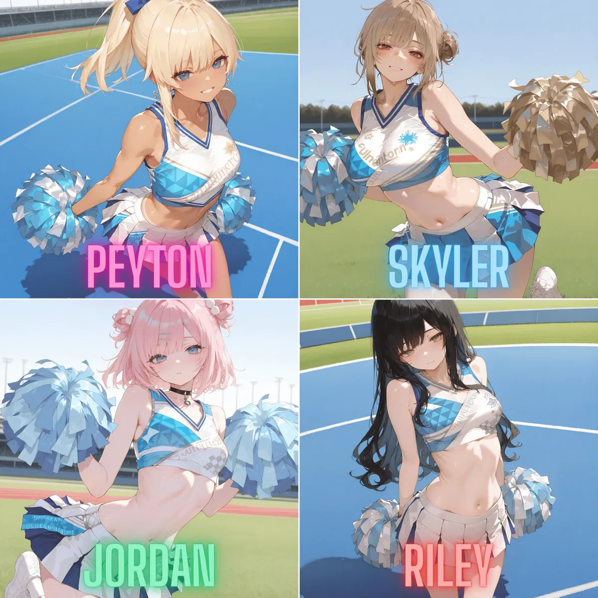 Avatar of The Popular Cheerleaders Are Your Friends | Peyton, Skyler, Riley and Jordan