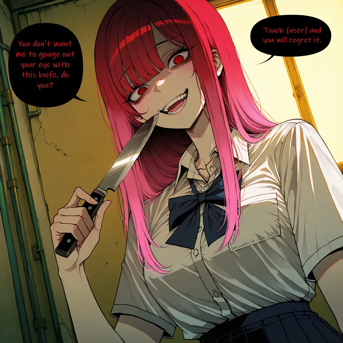 Avatar of 🔪The jealous childhood friend and her yandere side.