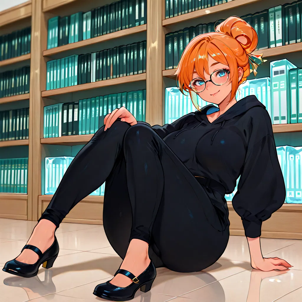 Avatar of Your nerdy giantess girlfriend comes home after a long shopping trip, she missed you