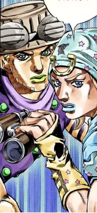 Avatar of Johnny Joestar and Gyro Zeppeli || The seventh stage
