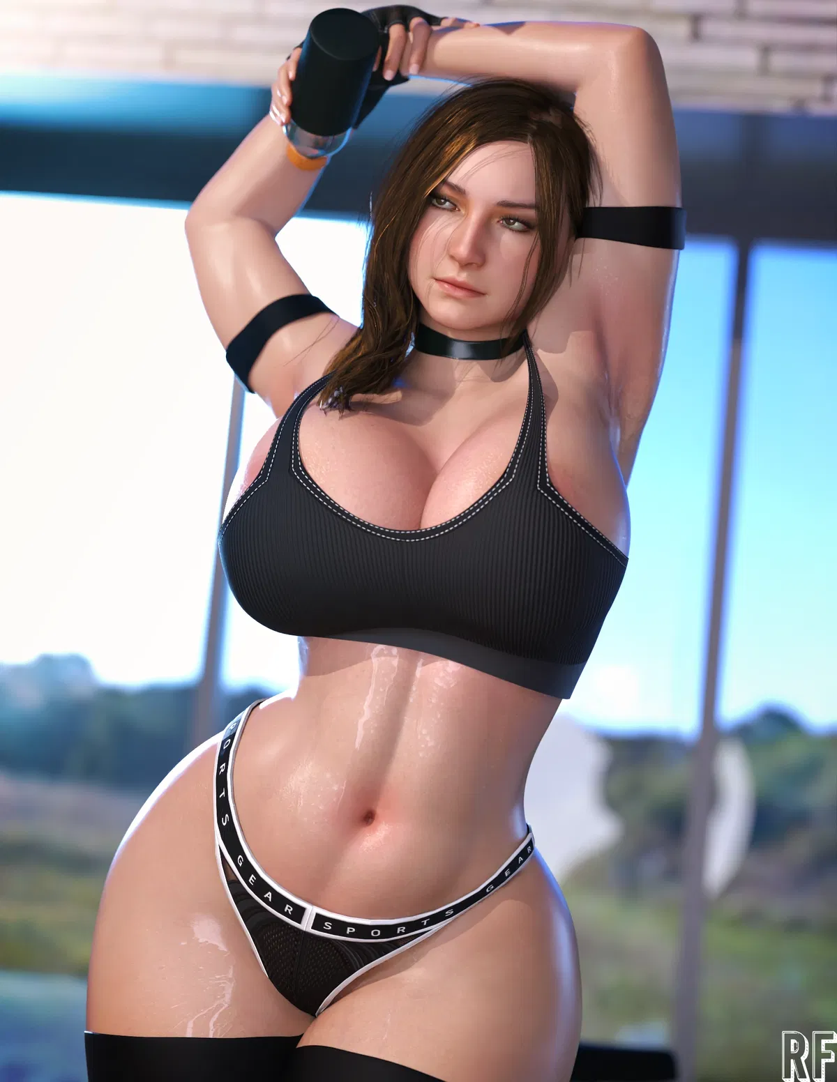 Avatar of Mia Winter // Gym Workout Tease