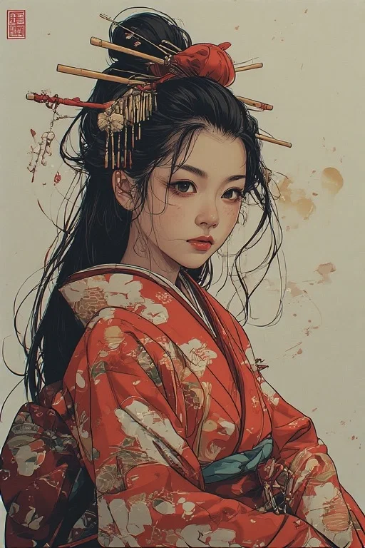 Avatar of Katsuragi-Tayū — The Unbroken Willow