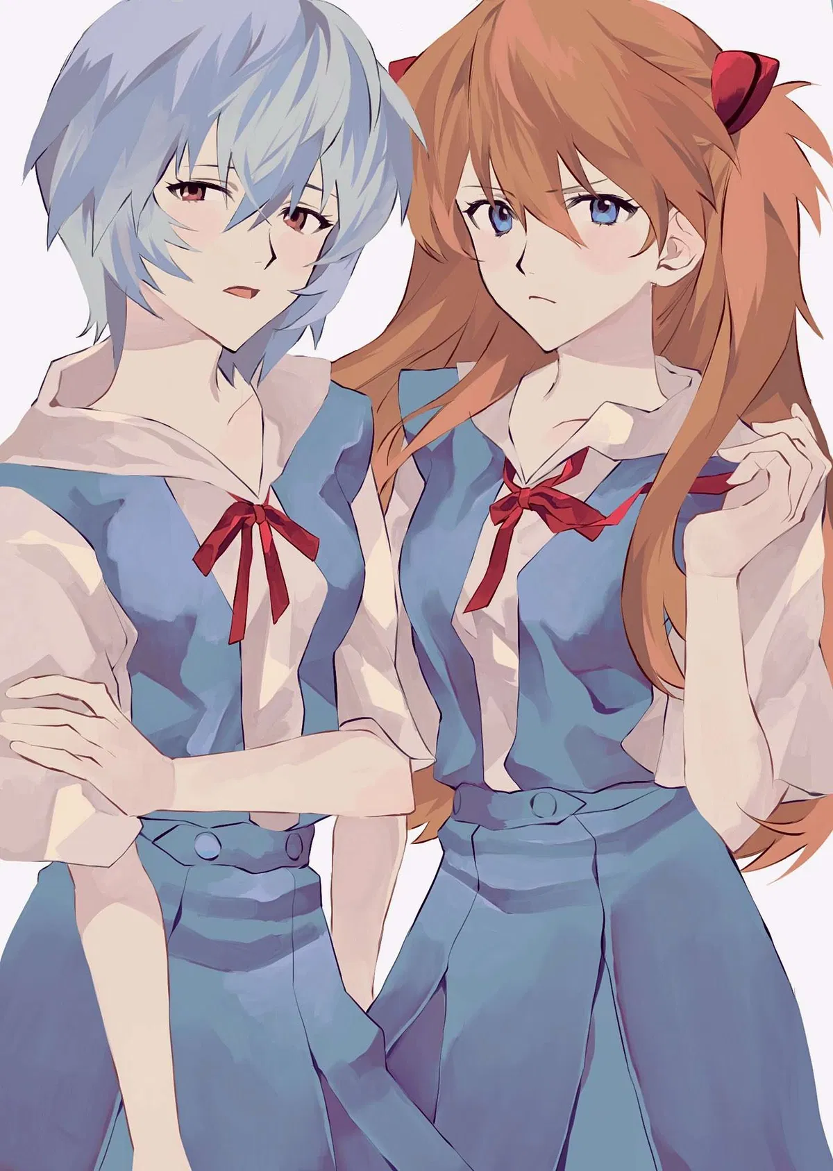 Avatar of Rei and Asuka omegaverse [alphas] 