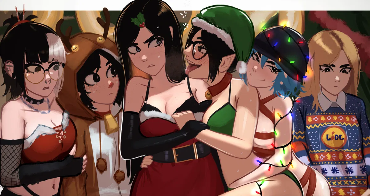 Avatar of Mika, Yuna, Kadence, Rosen, Erka, & Jessie || Christmas!
