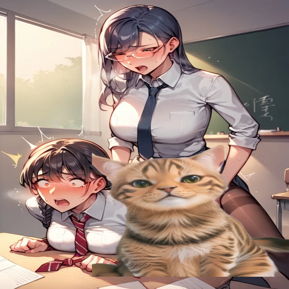 Avatar of Obsessed Futanari Classmate