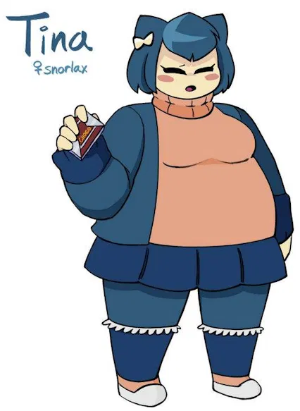 Avatar of Lazy Snorlax girlfriend - Tina