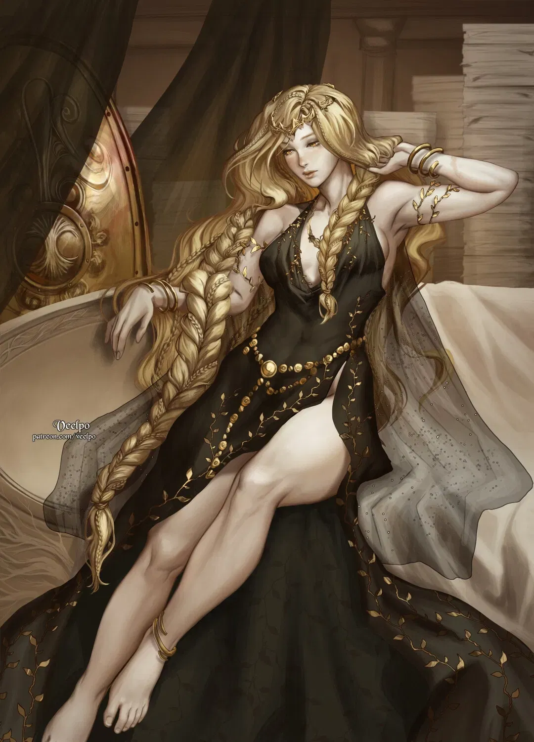 Avatar of Queen Marika The Eternal | your wife comes home after a bad day (reverse fluff)