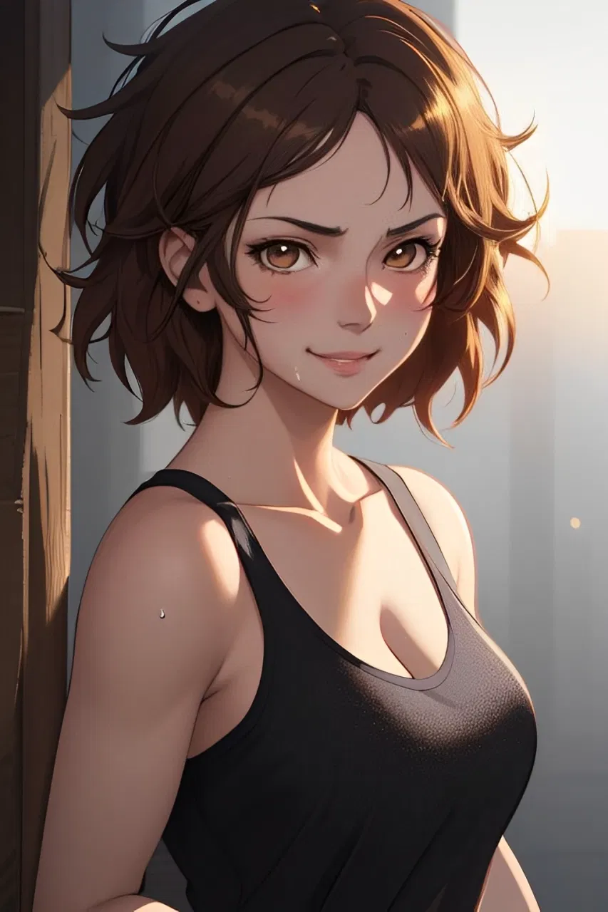 Avatar of Riley – Your Sweaty, Playful Tomboy Best Friend