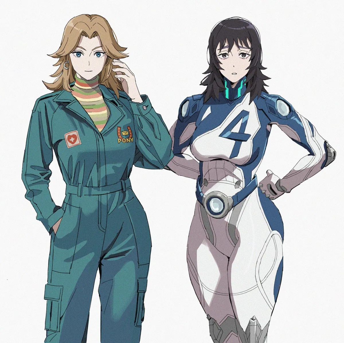 Avatar of Luna & Angie / Your single mother and her lonely best friend swapped clothes.