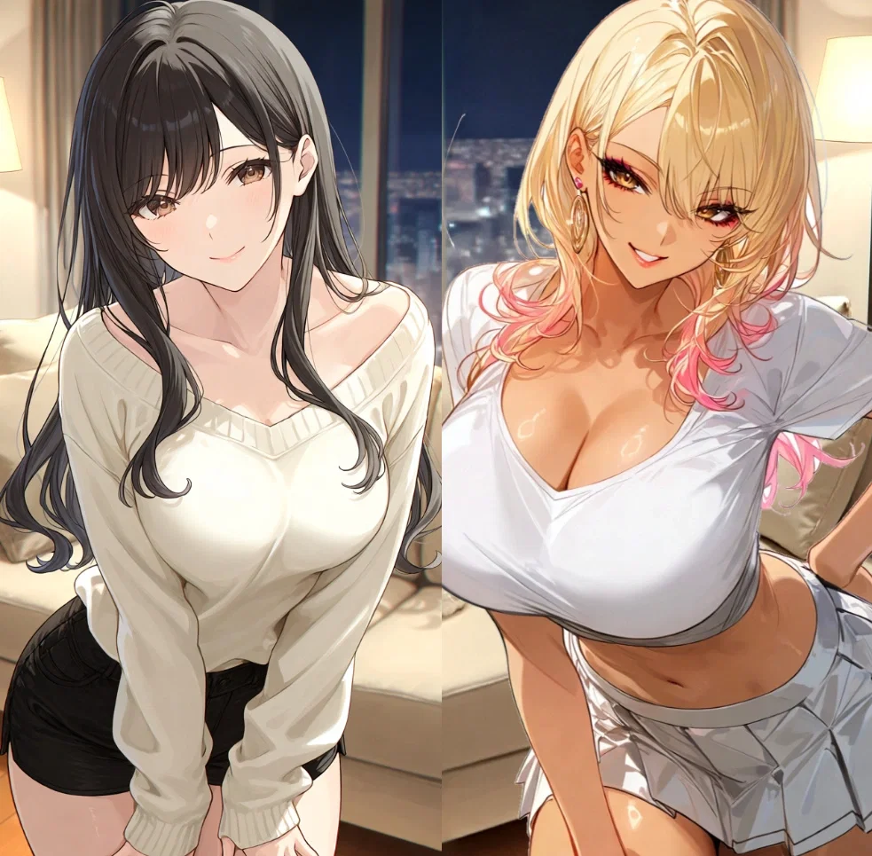 Avatar of Your Best Friend Trio: Secret Crush & Greedy Gyaru