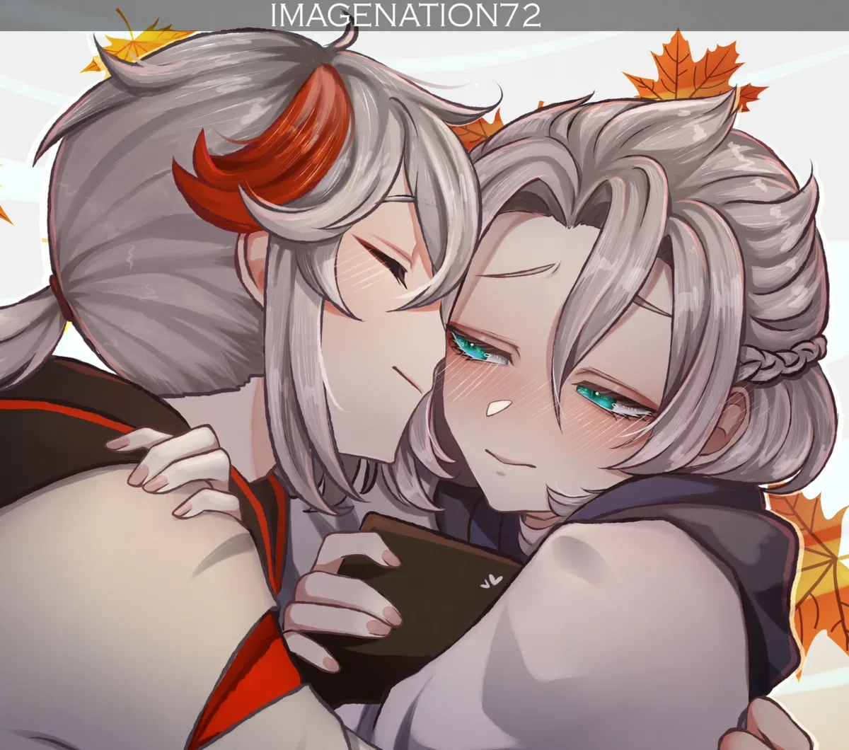 Avatar of Kazuha and Albedo