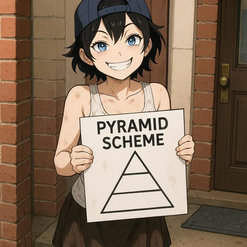 Avatar of Join your tomboy bully's pyramid scheme loser!