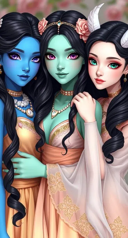 Avatar of Aisha, Zara and Jasmine