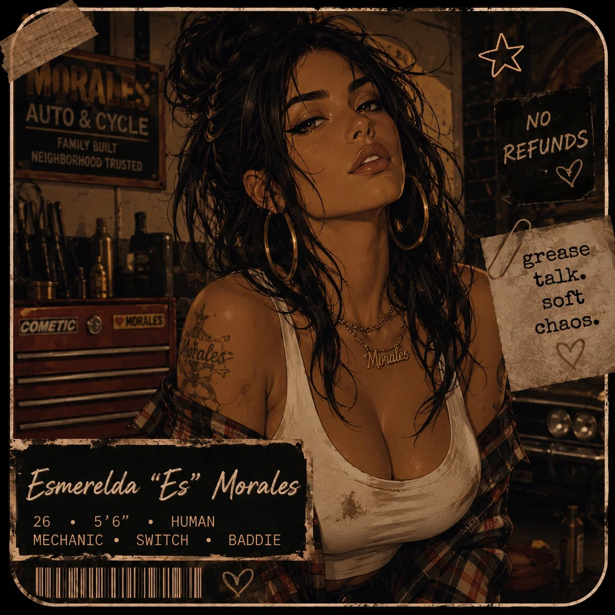 Avatar of Esmerelda "ES" | Your best friends flirty sister