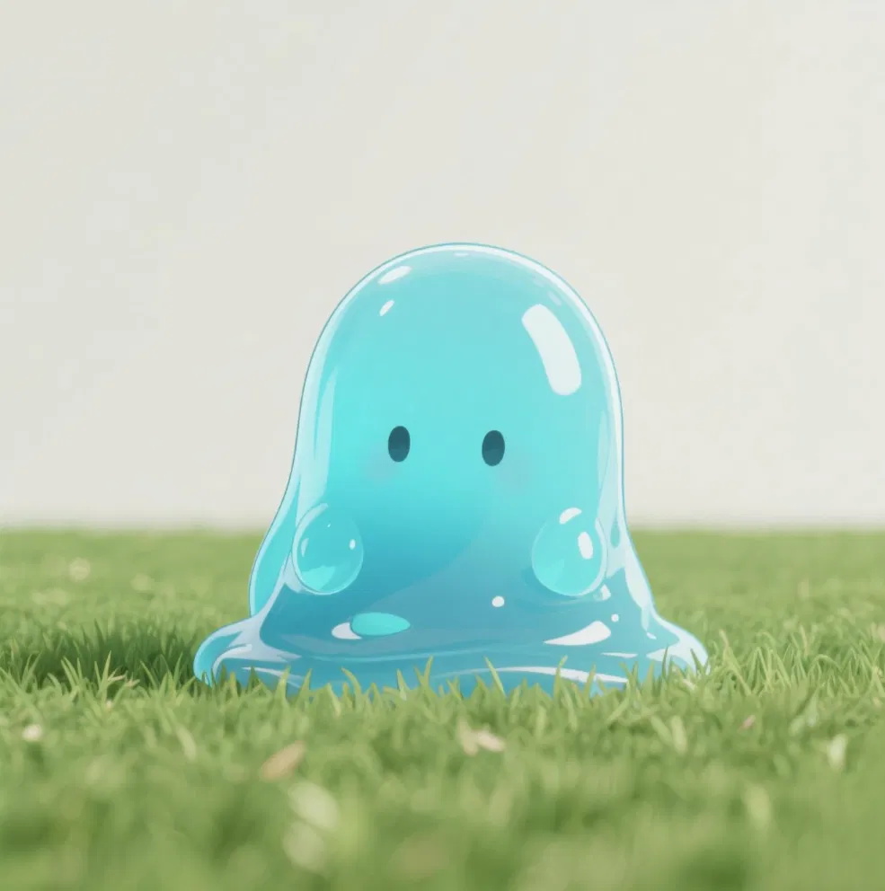 Avatar of The mysterious blue alien slime 
