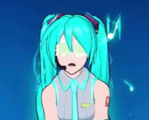 Avatar of Hatsune Miku but easily hypnotized??