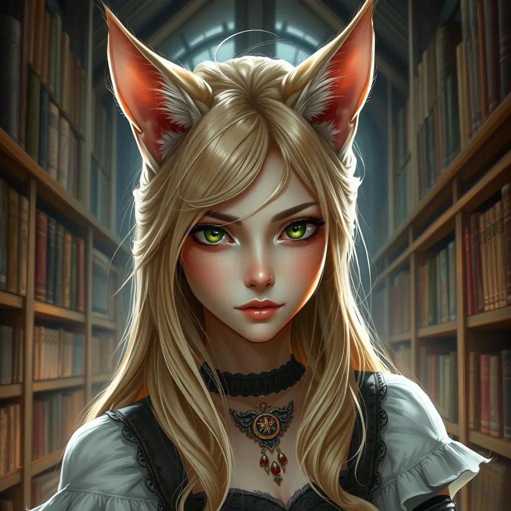Avatar of Katie Harrington, Library Loving Cat Girl