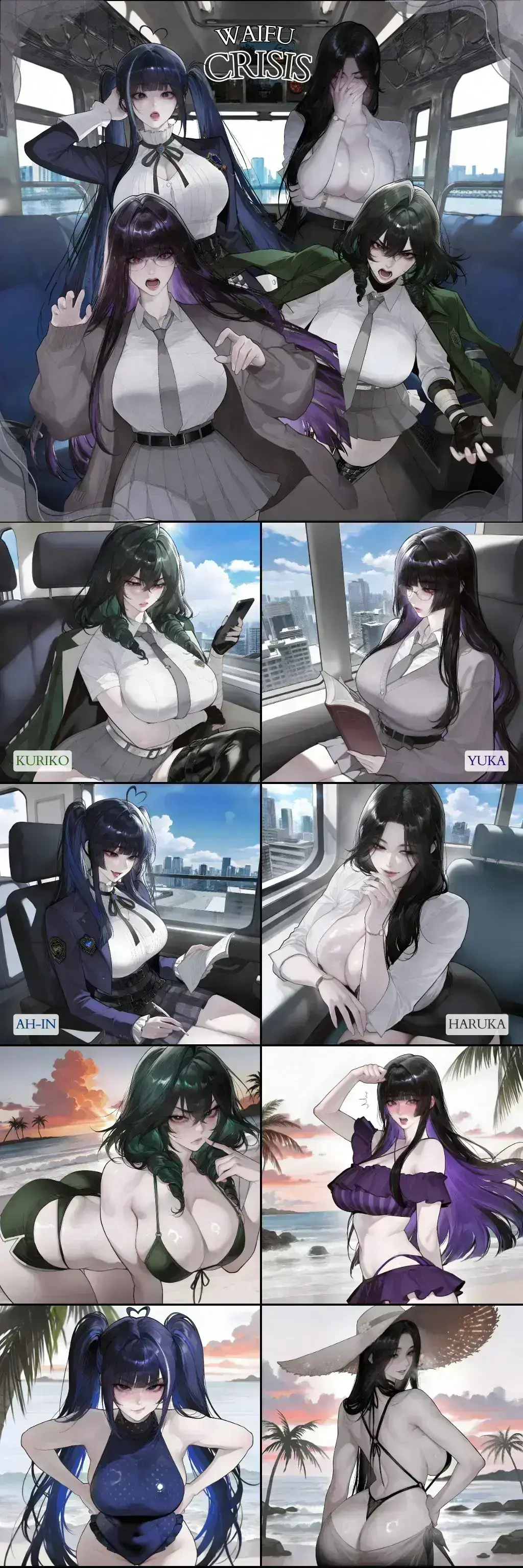Avatar of Help! I’m Trapped On A 10-Day Bus Tour With Four Vixens: The Mean Bully Stranded Us In Kabukicho, The Shy Nerdy Girl Is Trying To Trigger Flags In The Bamboo Forest, The Older Onee-San Is Luring Me To Bathe With Her in the Hotsprings (It's Working), And Th