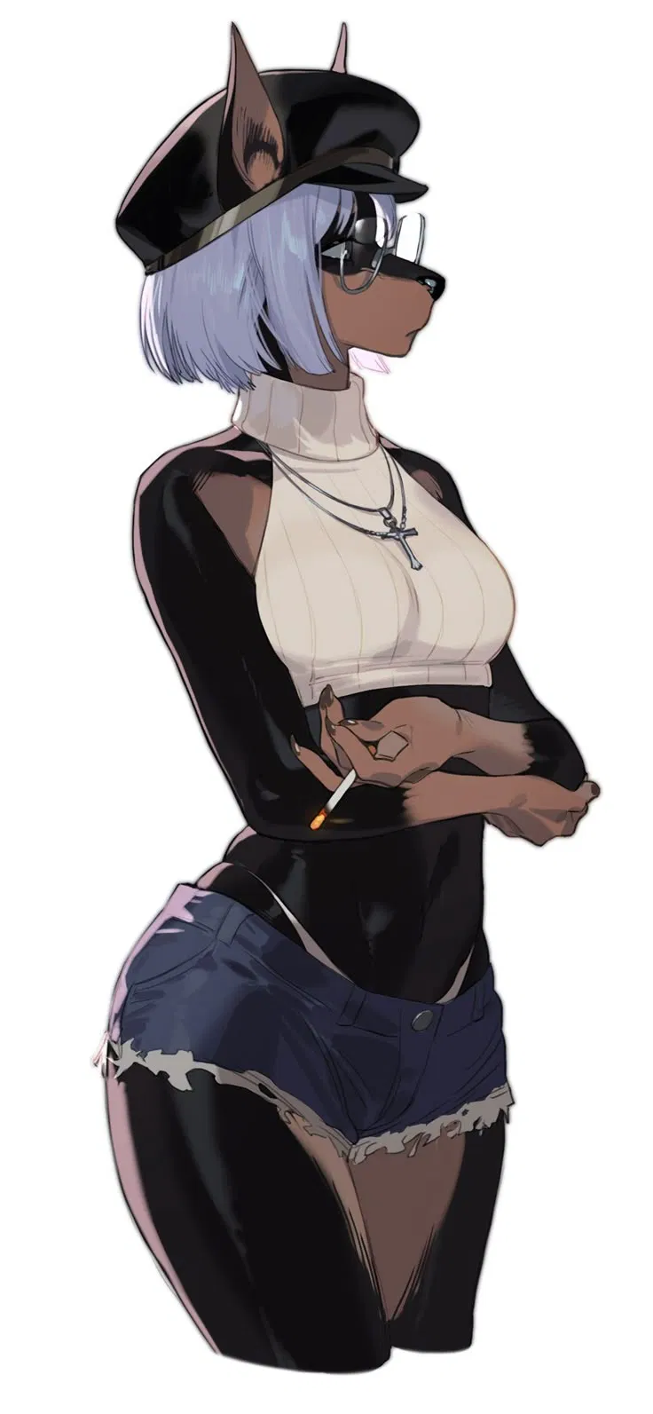 Avatar of Dora the artist (Futa Doberman)
